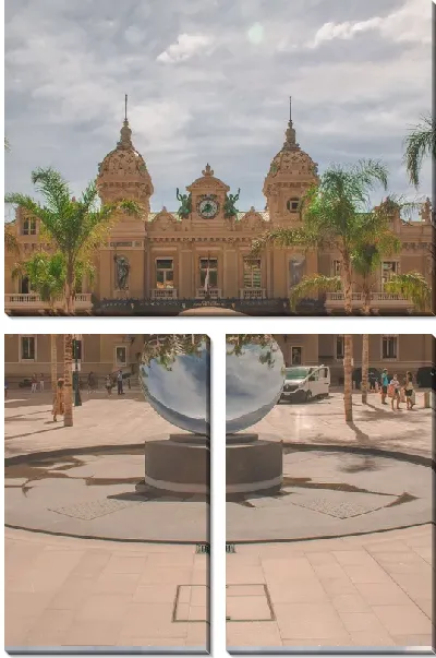 Модульная картина Монако