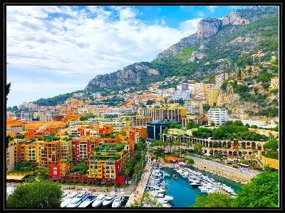 Картина Вид на Монако