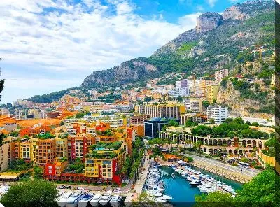 Постер Вид на Монако