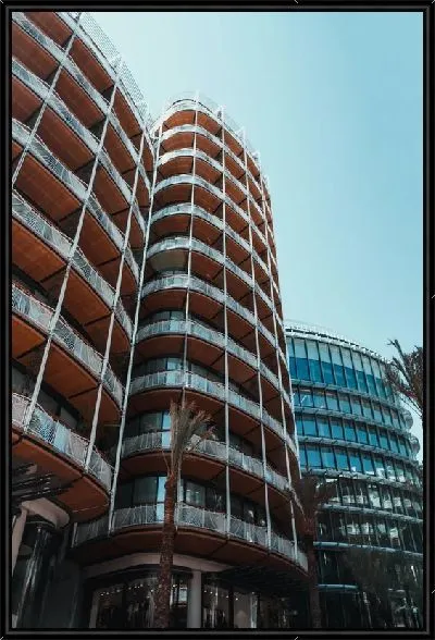 Картина Здания в Монако