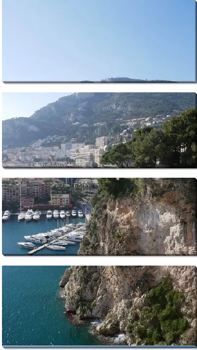 Модульная картина Монако №7