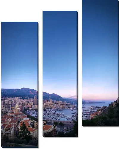 Модульная картина Монако №8