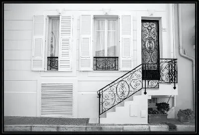 Картина Здание в Монако №4