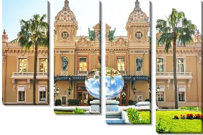 Модульная картина Монако №10