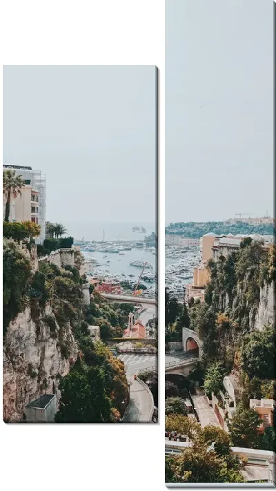 Модульная картина Монако №11