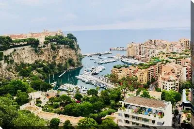 Постер Вид на причалы Монако №5