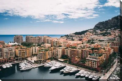 Вид на причалы Монако №6
