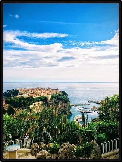 Картина Вид на Монако №12