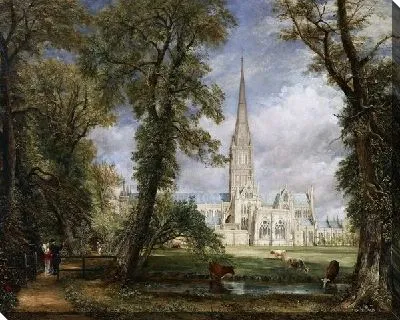 Картина маслом Сад епископа (Bishop's Garden)