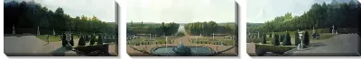 Картина Панорамный вид на дворец и сады Версаля (Panoramic View of the Palace and Gardens of Versailles)