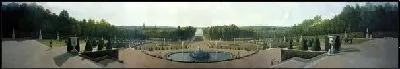 Картина Панорамный вид на дворец и сады Версаля (Panoramic View of the Palace and Gardens of Versailles)