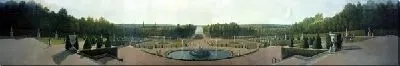 Картина Панорамный вид на дворец и сады Версаля (Panoramic View of the Palace and Gardens of Versailles)