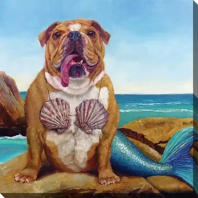 Бульдог-русалка