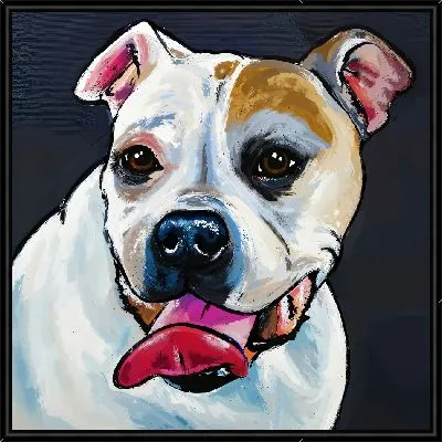 Картина Бульдог №55