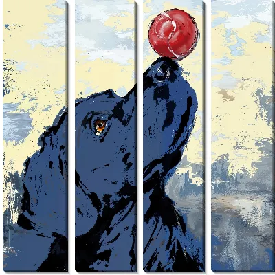 Модульная картина Лабрадор ретривер №45