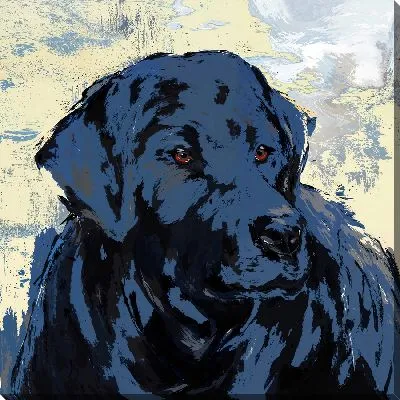 Картина маслом Лабрадор ретривер №46