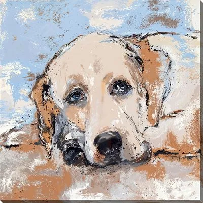 Картина маслом Лабрадор ретривер №47
