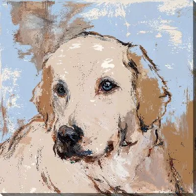 Картина маслом Лабрадор ретривер №48