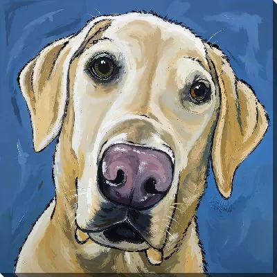Картина маслом Лабрадор ретривер №59