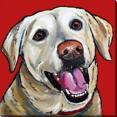 Картина маслом Лабрадор ретривер №64