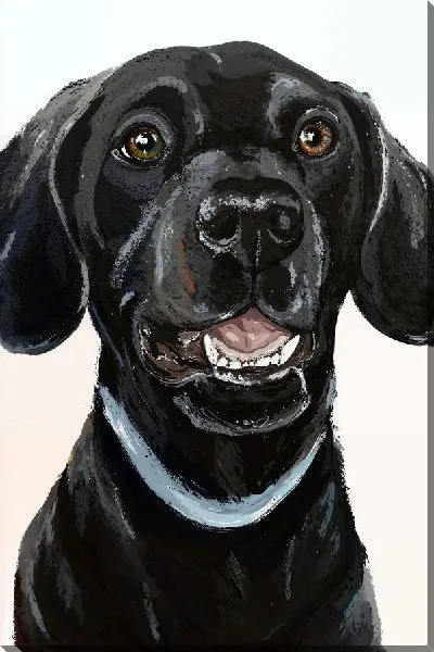 Картина маслом Лабрадор ретривер №70