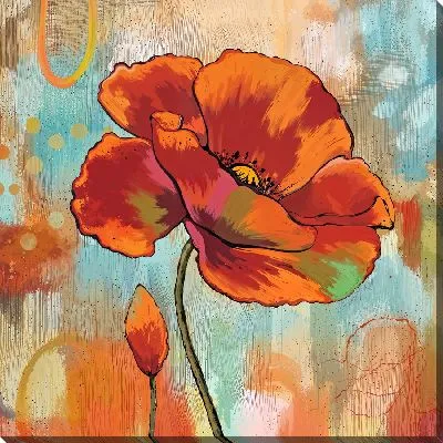 Картина маслом Композиция с тюльпанами №4