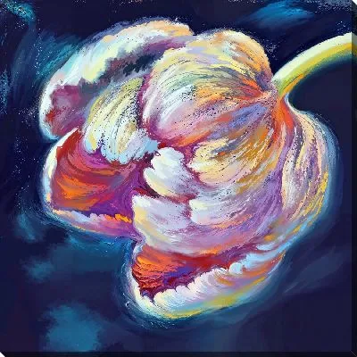 Картина маслом Флюри тюльпан