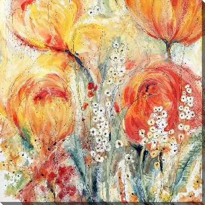 Картина маслом Композиция с тюльпанами №6
