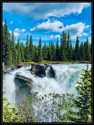 Картина Бурлящий водопад