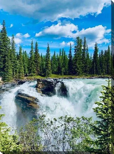 Постер Бурлящий водопад
