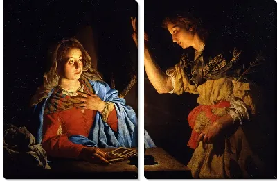 Картина Благовещение (Annunciazione)
