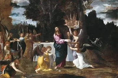 Христос в пустыне (Christ in the Wilderness Served)