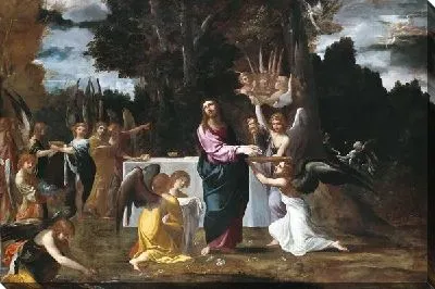 Христос в пустыне (Christ in the Wilderness Served)