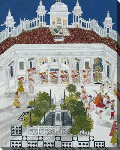 Картина маслом Дворец (Palace)