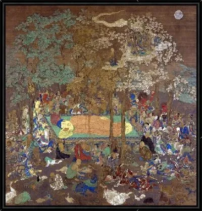 Картина Нирвана Будды (Nirvana of the Buddha)
