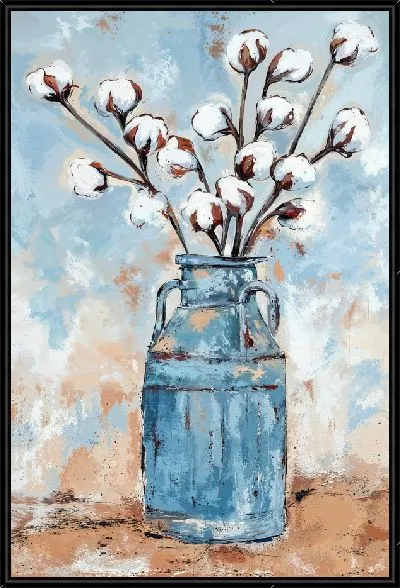 Картина Натюрморт с хлопком №7