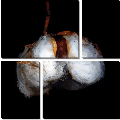 Модульная картина Хлопок №5