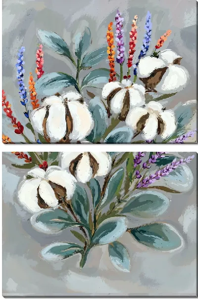 Модульная картина Хлопок №9