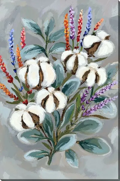 Картина маслом Хлопок №9