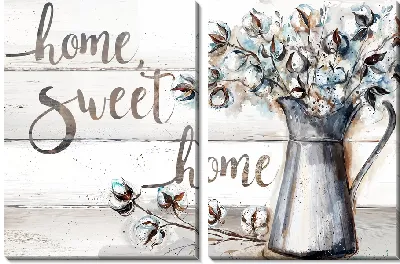 Модульная картина Sweet home & cotton