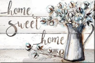 Картина маслом Sweet home & cotton