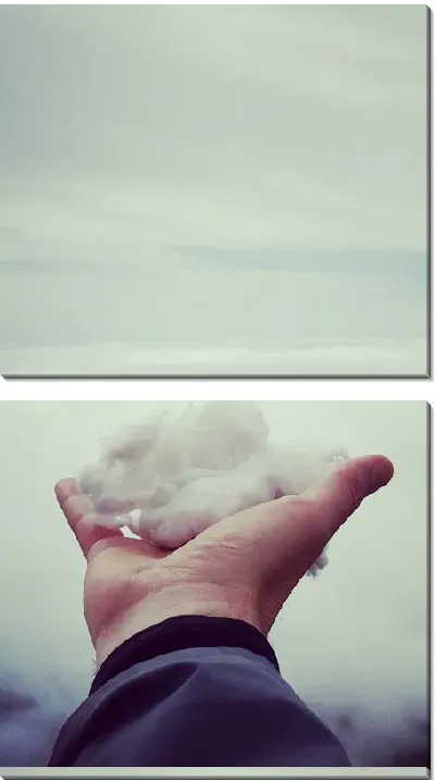 Модульная картина Хлопок в руке