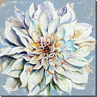 Картина маслом Георгина №5