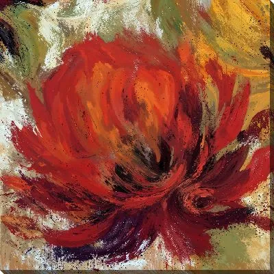 Картина маслом Георгина №14