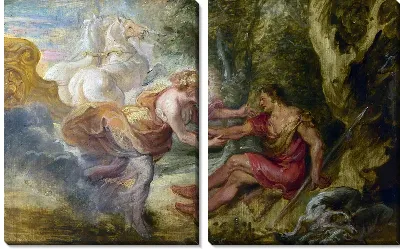 Модульная картина Аврора и Кефал (Aurora abducting Cephalus)