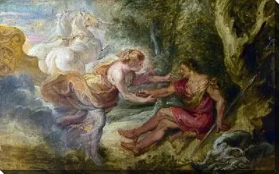 Картина маслом Аврора и Кефал (Aurora abducting Cephalus)