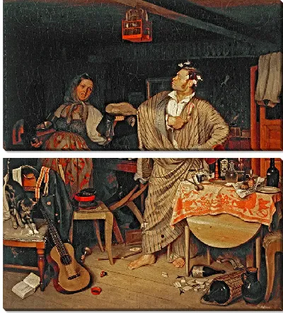 Картина Свежий кавалер