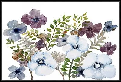 Композиция с фиалками №7