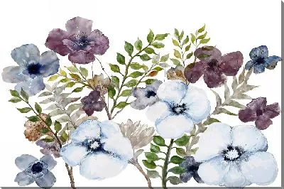 Композиция с фиалками №7