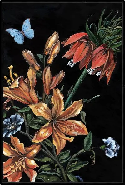 Картина Амариллисы и бабочка